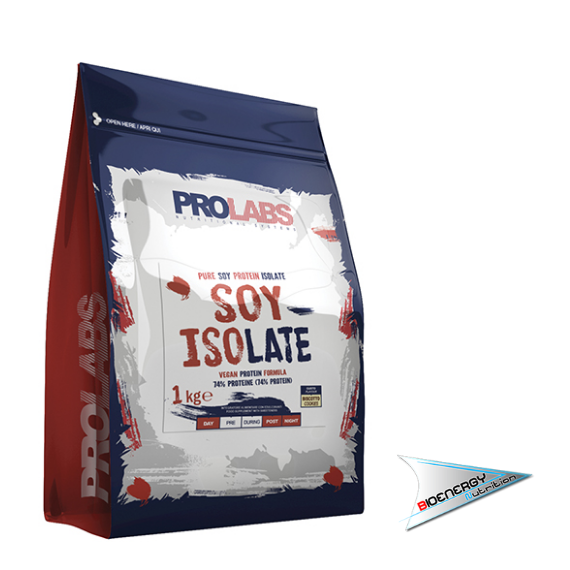 Prolabs-PURE SOY ISOLATE (Conf. busta 900 gr)   Cookie & Cream  